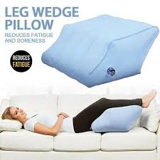 Advertisement Hot Wedge Leg Foot Rest Raiser Support Leg Pillow Portable Cushion Inflatable In 2020 Leg Pillow Knee Pillow Wedge Pillow