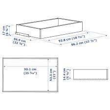 Komplement Drawer Black-brown 39 38x22 78 - Ikea
