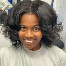 One time for a textured blow out! She wanted her hair to remain big and  fluffy not bone straight. No problem sis! 😉  #touchedbyangel#HaveYOUBeenTOUCHED#naturalhair#naturalhairstyles  #naturalhairdoescare #naturalhairstylist #ncstylist ...