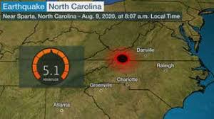 This air travel distance is equal to 180 miles. 5 1 Magnitude Earthquake Rattles North Carolina South Carolina Virginia Tennessee Roads Cracked Dishes Broken The Weather Channel Articles From The Weather Channel Weather Com