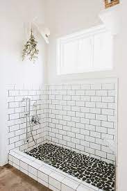 Grey and white porcelain showers images of dogs. Shower Time Farmhouse Shower Dog Washing Station Shower Tile