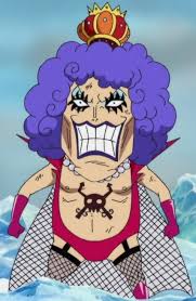 They have been indexed as female senior with gray eyes and purple hair that is to neck length. Emporio Ivankov One Piece Wiki Fandom