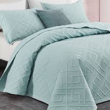 See more ideas about quilts, bedroom quilts, quilt patterns. Chixin Bedspread Single 170x210 Cm Embossed Pattern Reversible Quilted Bedspread Coverlet Bed Throw For Bedroom Decor Seaglass Amazon Co Uk Kitchen Home
