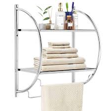 No tools are needed.to release and remove, insert a credit card (or similar) between the suction cup and the wall. 2 Tier Bathroom Towel Rack Holder Wall Mount Rail Hotel Toilet Organizer Hooks Home Garden Edemia Home Improvement