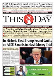 FRIDAY 31TH MAY 2024 by THISDAY Newspapers Ltd - Issuu