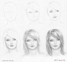 Step 1 in this step. Easy Drawings Step By Step How To Draw A Female Face Diy Tutorial Black And White Pencil Sketch Cool Drawings Draw On Photos Easy Drawings