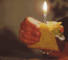 Lil fireworks, a pie and a happy. Burning Birthday Candle Gifs Tenor