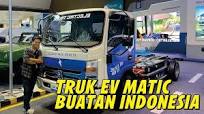 Truk EV Matic Buatan Indonesia di Pamerkan Disini - Ratusan Teknologi Kendaraan Listrik ada di #PEVS