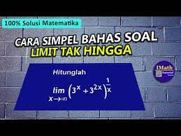 Check spelling or type a new query. Soal Hots Cara Menghitung Limit Tak Hingga Youtube