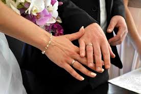 The left hand is the chosen hand for the same reason that the wedding ring goes on the left hand: On Which Finger Should You Wear An Engagement And Wedding Ring