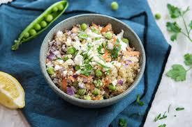 Recette Quinoa Facon Taboule Aux Petits Pois Et A La Feta Quitoque En 2020 Taboule Alimentation Recette Quinoa