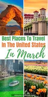 Best Places To Travel In March In The Usa For St Patty S Day Tulips And Adventure In 2020 Vacations In The Us Best Places To Travel Places To Travel