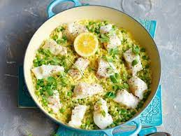 risotto mit fisch und erbsen rezept essen fur die seele risotto rezepte