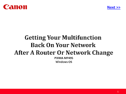 Standard wifi setup for mx490 series and showing where to find the app for using the device with smart devices. Canon Pixma Mp495 User Manual Manualzz