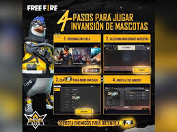 Abre la conversación de esa persona a la que quieres invitar a jugar. Free Fire Como Jugar El Modo De Juego Invasion De Mascotas