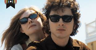 Portrait of a young Bob Dylan