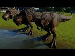 Fallen kingdom, who is supposed to be the improved version of the indominus rex (made to be smaller and deadlier). Jurassic World Evolution 2 Tyrannosaurus Rex Vs 2 Spinoraptor 1080p 60fps Youtube