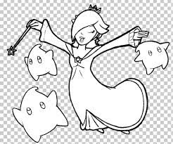 Toad from super mario coloring pages are a fun way for kids of all ages to develop creativity, focus, motor skills and color recognition. Rosalina Princess Peach Princess Daisy Mario Coloring Book Png Clipart Adult Angle Area Arm Black Free