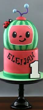 Cocomelon birthday cake near me. Cocomelon Cake Custom Birthday Cakes 1st Birthday Party Themes Custom Birthday