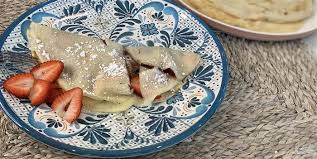 Natalie Morales Cooks Up Crepes Perfect For Breakfast Or Dessert Recipe Savory Crepes Cooking Crepe Recipe Savory