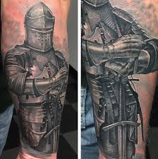 So you have obviously heard of knights and their role, but the thing we want to say is that knight tattoo is a. Steve Morris Knight Knight Tattoo Black And Grey Tattoos Historical Tattoos