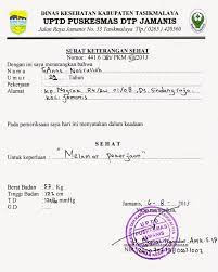 Contoh surat keterangan sakit dari dokter puskesmas. Cara Mengurus Surat Keterangan Sehat Awalpagi