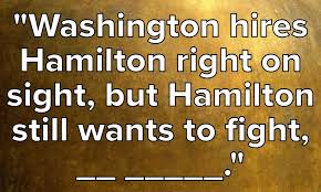 Zoe samuel 6 min quiz sewing is one of those skills that is deemed to be very. Can You Ace This Specific Hamilton Lyric Trivia Quiz