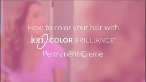 Jun 03, 2021 · consult a toning chart. Ion Color Brilliance Permanent Hair Color Youtube