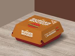 Download Free Burger Packaging Mockup Psd Designbolts PSD Mockup Templates