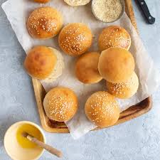 40 Minute Hamburger Buns Recipe Burger Buns Recipe Homemade Burger Buns Hamburger Buns