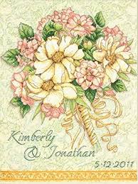 5.21 x 3.50 inches or 13.24 x 8.89 cm skill: Amazon Com Dimensions Needlecrafts Counted Cross Stitch Wedding Record Bouquet