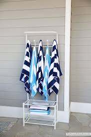 Pool Towel Rack The Sunny Side Up Blog
