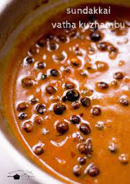 Hailing from an authentic tamil brahmin family, my supreme love for traditional brahmin recipes is thoroughly justified. Sundakkai Vatha Kuzhambu Tamil Hotel Style Recipe Kannamma Cooks
