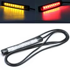 Motorcycle Led Light Strip Led Colorful Running Lights 18leds Motorcycle Strip Brake Light Motorcycle Led Light Strip Led Running Lights Motorcycle Strip Brake Light Walmart Com Walmart Com