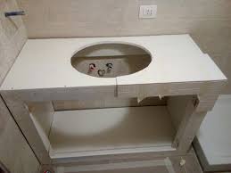 Super bagno in stile moderno con mobile in muratura sospeso e super particolari. Mobile Bagno Muratura 1 Ristrutturare Roma Com