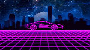 Wallpaper Synthwave Neon Retrowave Ferrari Testarossa Digital Art New Retro Wave 3840x2160 Wallpapermaniac 1452699 Hd Wallpapers Wallhere