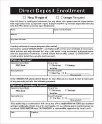 To enroll in direct deposit, simply fill out this form and give it to your employer. Free 8 Sample Generic Direct Deposit Forms In Pdf