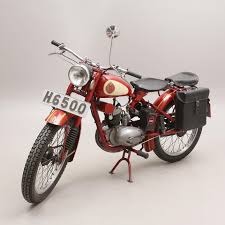 Image result for Red 1951 Motorcycle