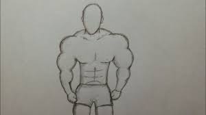 How To Draw Muscle Man Body Easily Learning Youtube Define the general proportions of iron man. how to draw muscle man body easily