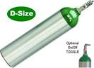 MD Medical Oxygen Cylinder wToggle Valve (Empty)