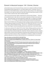 For this magazine there is no download available. Calameo Romanii In Laboratorul European 180 Libertate Libertate
