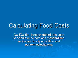 Total bites ÷ bites per platter (example: Ppt Calculating Food Costs Powerpoint Presentation Free Download Id 6600197