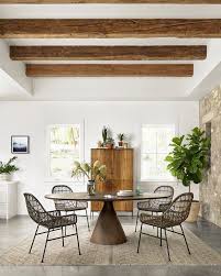 Kathy Kuo Home On Instagram Channeling Some More Global Bazaar Accents In A Rustic Farmhouse Cottage Loving All The Neutrals With Pops Of Greenery Goruntuler Ile Dekorasyon