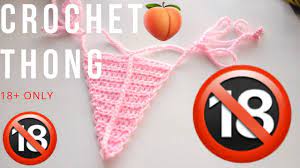 Well you're in luck, because here they come. 18 Diy Crochet Thong Bikini Bottoms Youtube