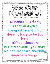 Free Measurement Song About Unit Conversions Kiddos Love Singing To Learn Even Made Up The Rest Of The Song For The Ki Math Songs Measurement Fun Math Poems