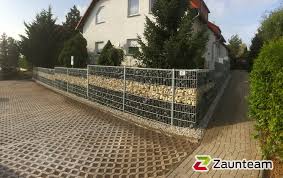 Gabionen 4kant Stahlpfosten Zaunteam Halle Leipzig Halle Saale 06198 Salzathal Ot Lieskau Gabionen Larmschutz Garten