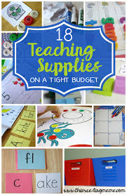 18 Teaching Supplies On A Shoestring Budget