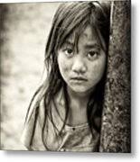 Forlorn Face Metal Print by Cameron Wood