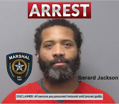 WARRANT ARREST: Marshal Calvin Cooks, Sr. reports that