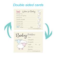 A baby shower serves as a pleasant diversion from all the craziness and a fun time for the guest of honor to show off her ever adorable baby bump. Predictions Wishes Baby Shower Activity Words Of Wisdom Hannah S Games